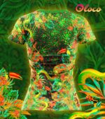 zielona koszulka jungle