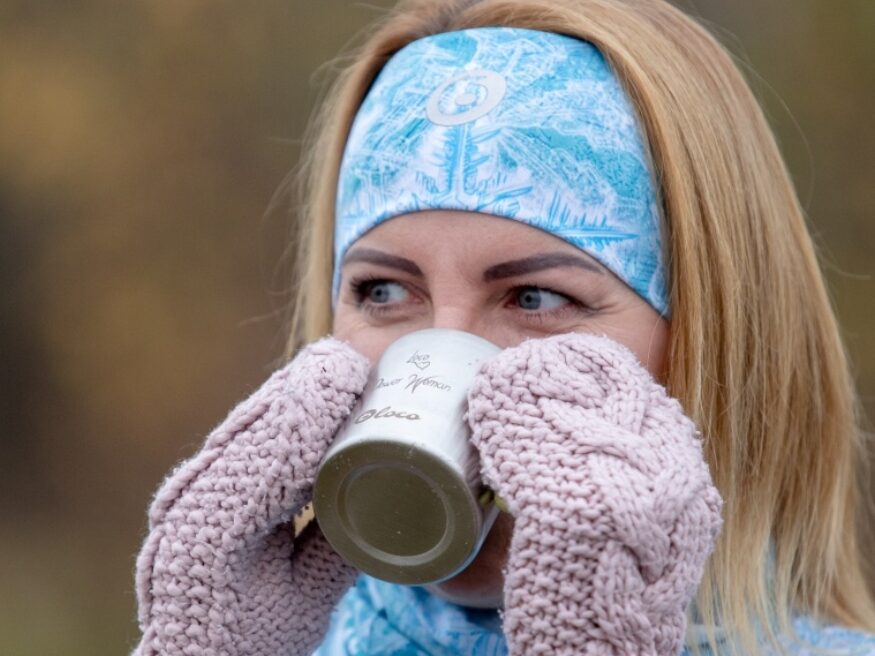 kolorowa opaska sportowa na głowę Elza