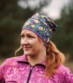 Czapka sportowa damska dwustronna Krokodyl-Krokusy - obrazek 3