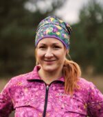 Czapka sportowa damska dwustronna Krokodyl-Krokusy - obrazek 4