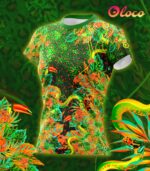 zielona koszulka jungle