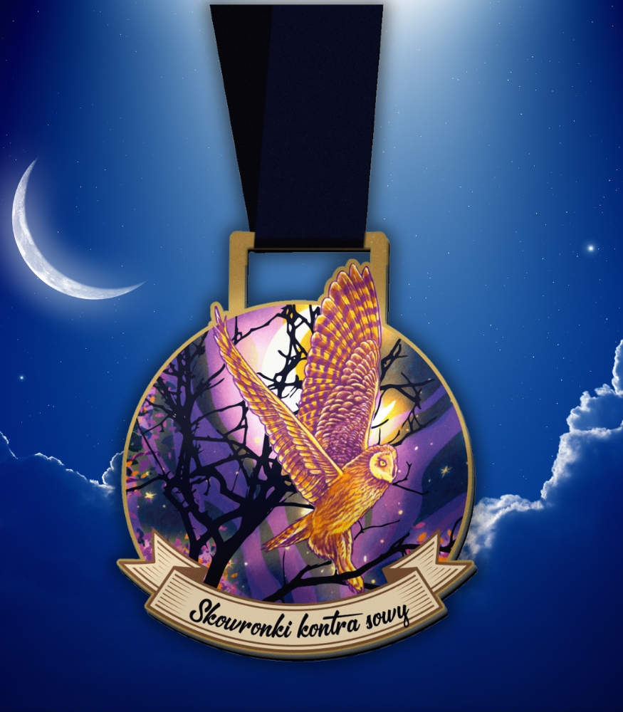 wirtualne wyzwanie medal sowa