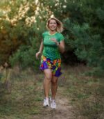 kolorowa spódniczka ze spodenkami sportowa Pikasa