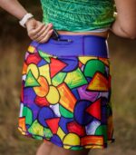 kolorowa spódniczka ze spodenkami sportowa Pikasa