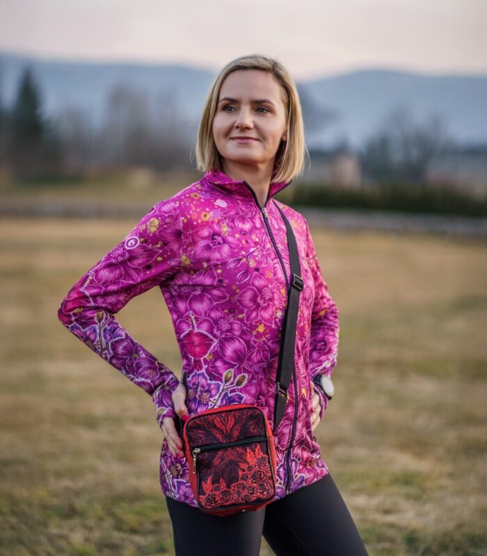 torebka listonoszka róże