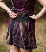 czarna spódniczka ze spodenkami sportowa milionerka