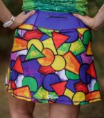 kolorowa spódniczka ze spodenkami sportowa Pikasa