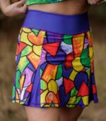 kolorowa spódniczka ze spodenkami sportowa Pikasa