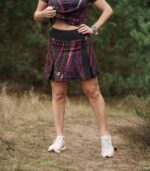 czarna spódniczka ze spodenkami sportowa milionerka