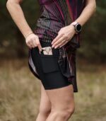 czarna spódniczka ze spodenkami sportowa milionerka