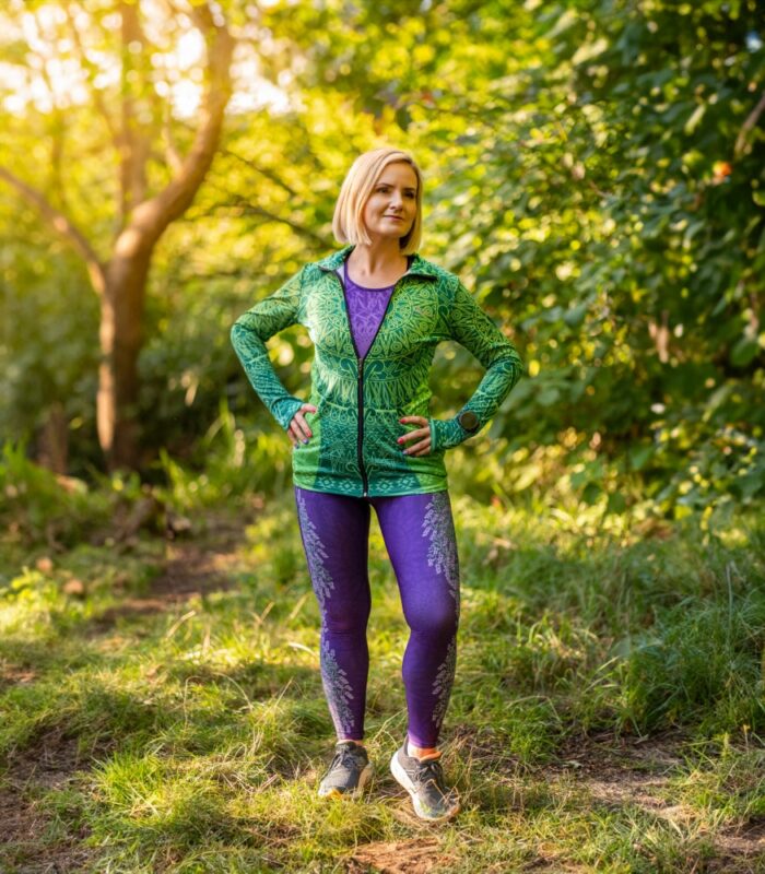 zielona bluza sportowa damska Tequila