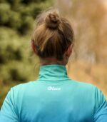 niebieska bluza sportowa damska błękitna laguna