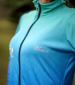 niebieska bluza sportowa damska błękitna laguna