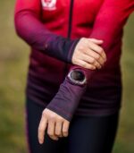 czerwono czarna bluza sportowa damska wino