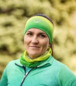 Opaska sportowa na głowę Limonka - obrazek 3