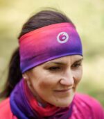 Opaska sportowa na głowę Śliwka - obrazek 3