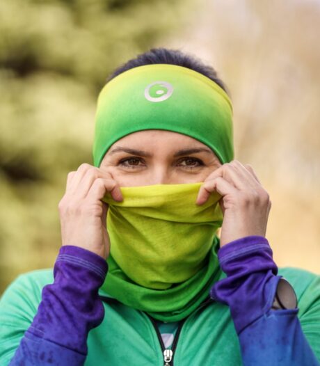 komin chusta wielofunkcyjna limonka