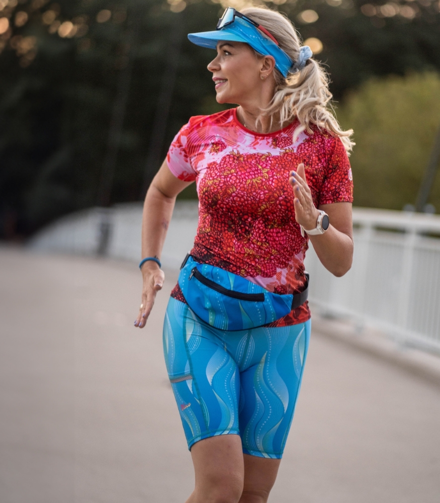 kolorowa odzież sportowa dla kobiet