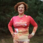 damska koszulka sportowa z długim rękawem loco babka