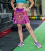 kolorowa spódniczka ze spodenkami sportowa coloradas