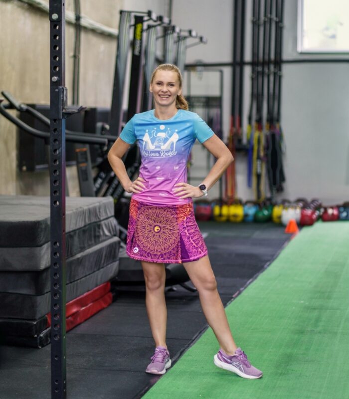 kolorowa spódniczka ze spodenkami sportowa coloradas
