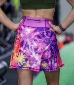 kolorowa spódniczka ze spodenkami sportowa krokodyl