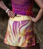 żółta spódniczka sportowa biegowa skowronek