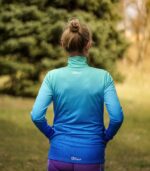 niebieska bluza sportowa damska błękitna laguna
