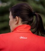 czerwono czarna bluza sportowa damska wino