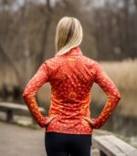 damska sportowa pomarańczowa bluza papryczki