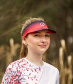 czerwono czarny daszek sportowy czerwone wino