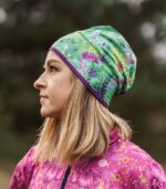 dwustronna sportowa czapka z wycięciem na kitkę magiczny las coloradas