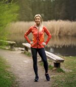 damska sportowa pomarańczowa bluza papryczki