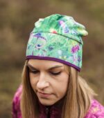 dwustronna sportowa czapka z wycięciem na kitkę magiczny las coloradas