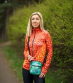 Kolorowa torebka listonoszka magiczny Las