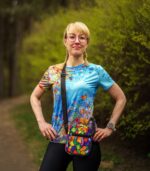 kolorowa torebka listonoszka pikasa