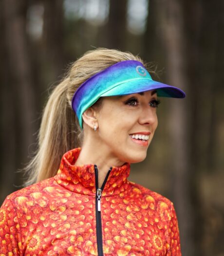 kolorowy daszek sportowy zorza polarna