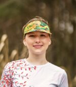 kolorowy sportowy daszek bez zapięcia jungle