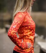 damska sportowa pomarańczowa bluza papryczki