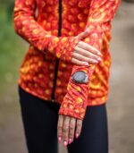 damska sportowa pomarańczowa bluza papryczki