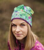 dwustronna sportowa czapka z wycięciem na kitkę magiczny las coloradas