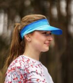 niebieski daszek sportowy błękitna laguna