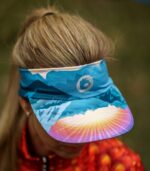 kolorowy sportowy daszek bez zapięcia góry