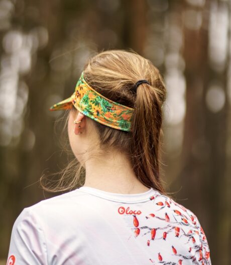 kolorowy sportowy daszek bez zapięcia jungle