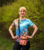 kolorowa saszetka torebka listonoszka skowronek