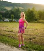 kolorowy tanktop sportowa bokserka hawana