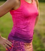 kolorowy tanktop sportowa bokserka hawana