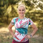 koszulka liściak sportowa biegowa