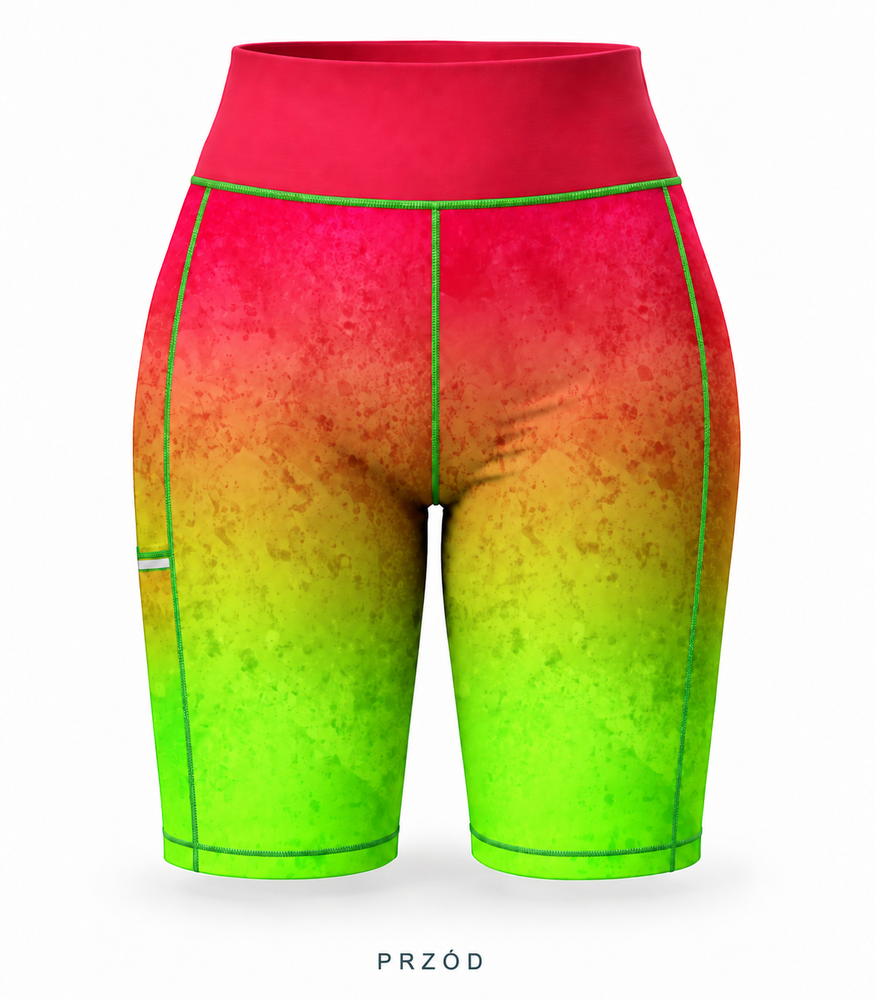 Krótkie legginsy damskie Mango LOCO – widok z przodu