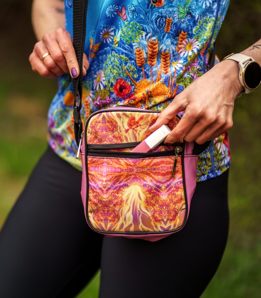 kolorowa saszetka torebka listonoszka skowronek